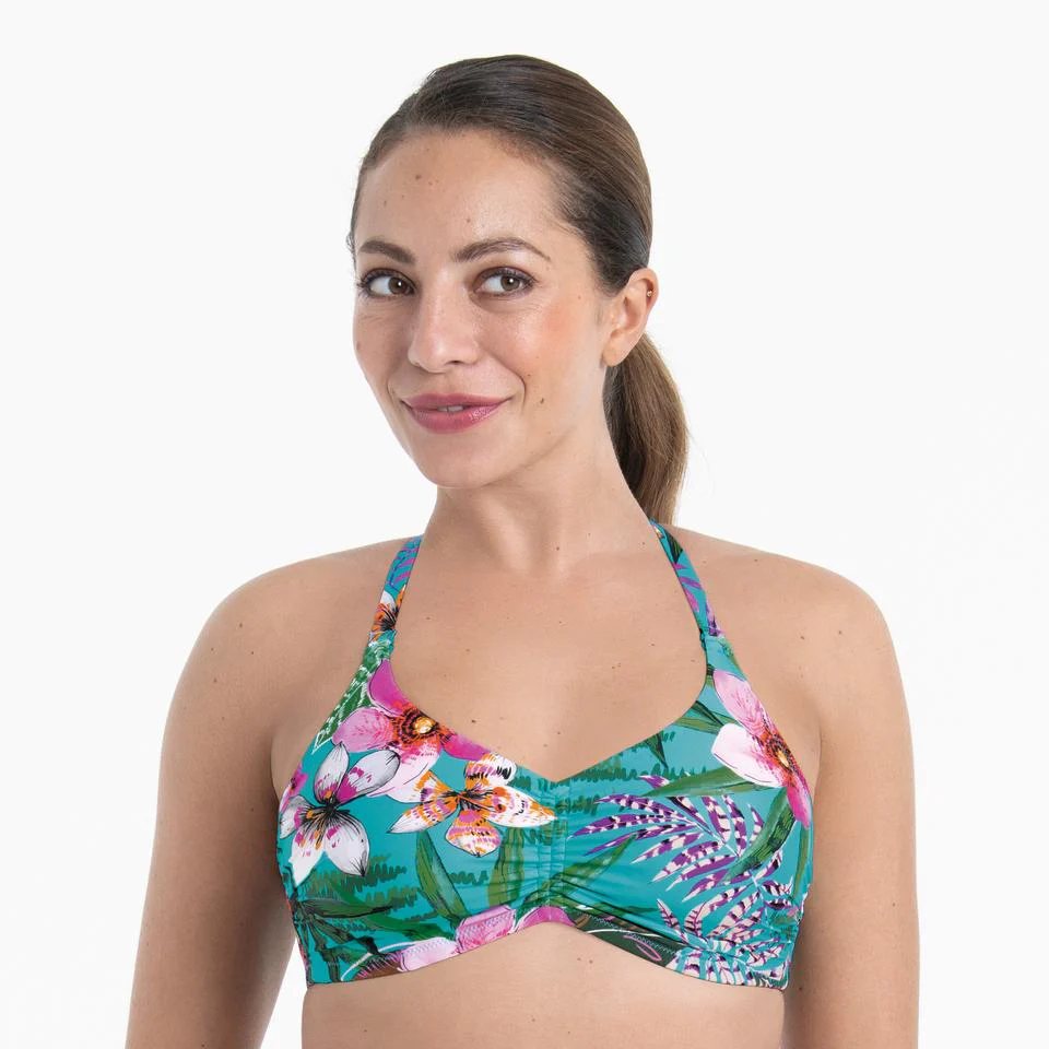Aloha Prothese Bikini Top 6560-1 Capri Blue - Image 3