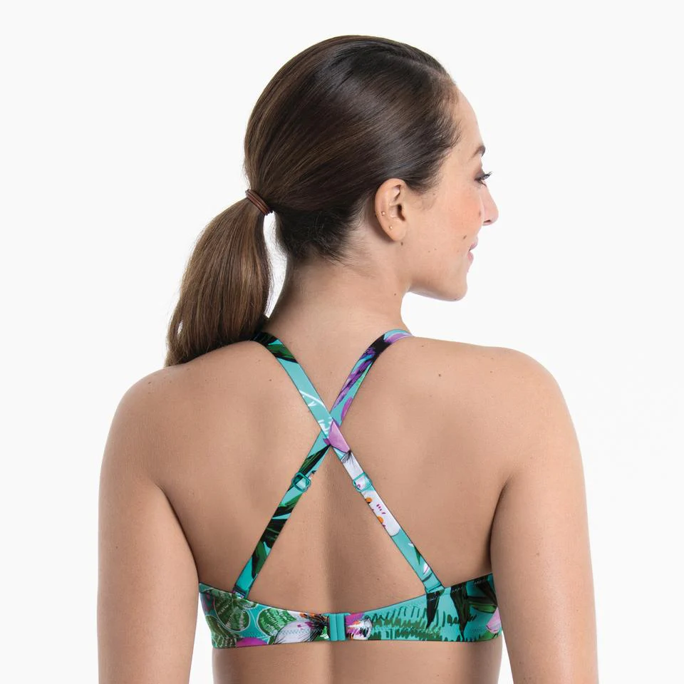 Aloha Prothese Bikini Top 6560-1 Capri Blue - Image 4