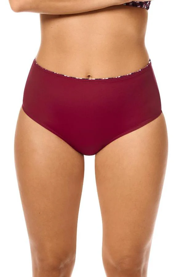 Apulia Bikini Slip 71692 HW PTY C0521 C0521 - burgundy/multi - Image 2
