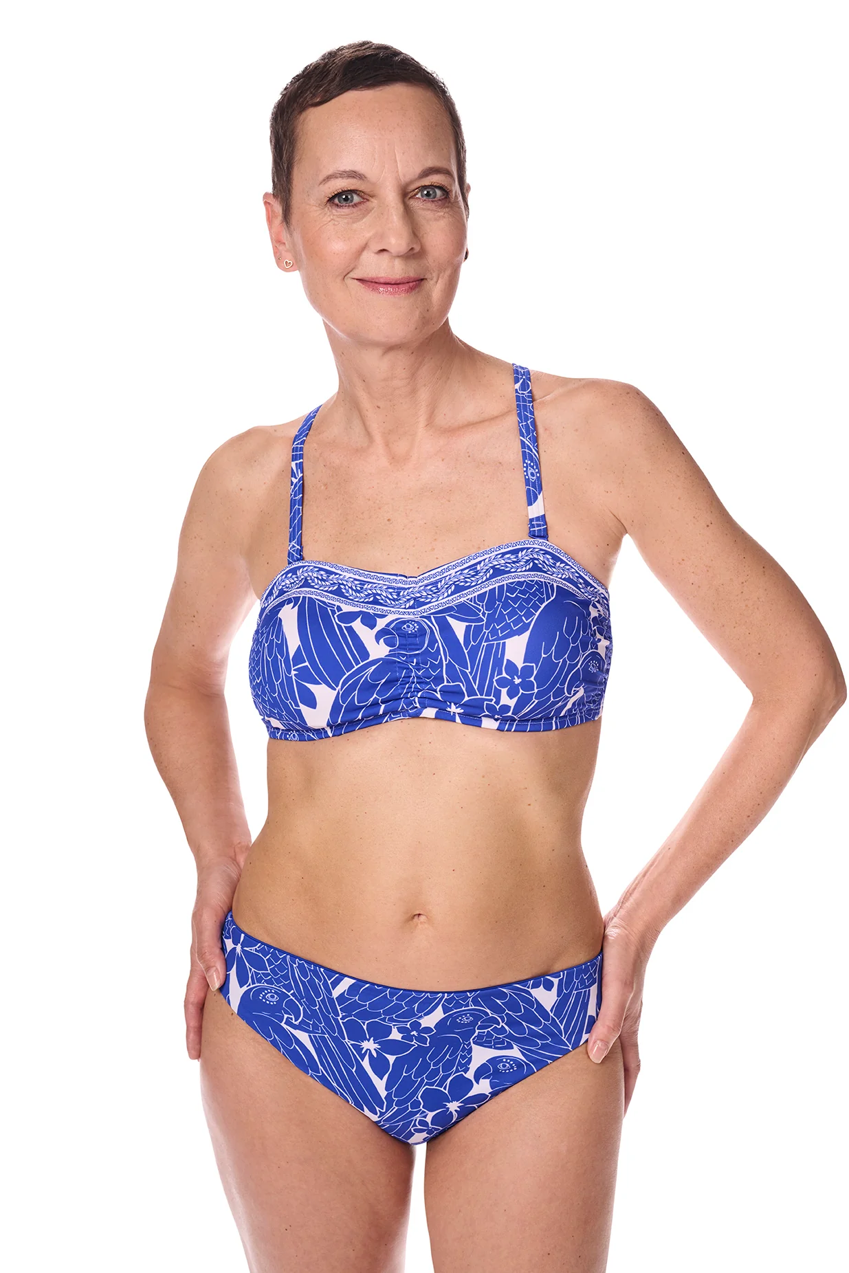 Azores Prothese Bikini Top Azores SBTB C0639 C0639 - royal blue/white