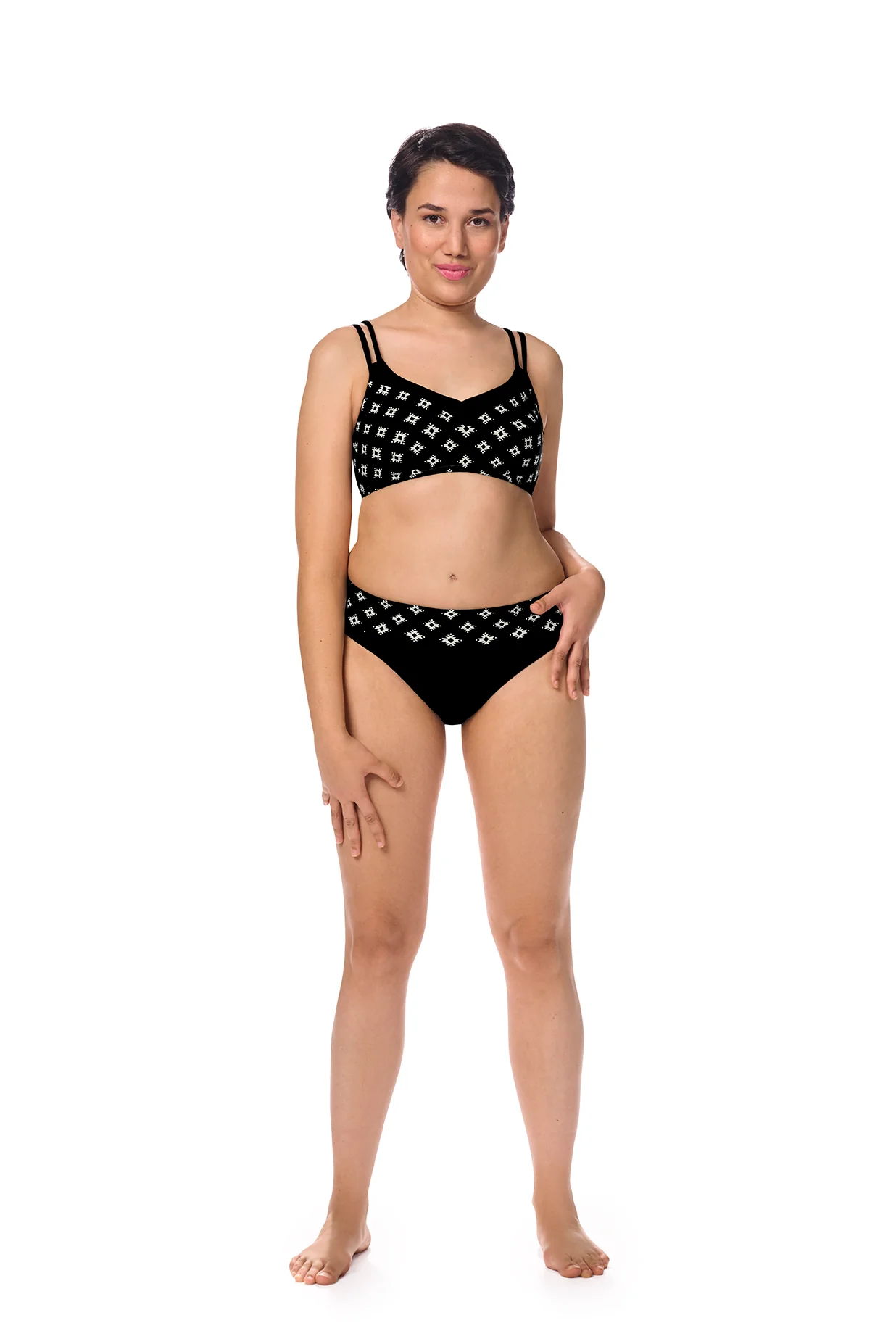 Palermo Prothese Bikini Top Palermo SB Top C0216 C0216 - black/off-white