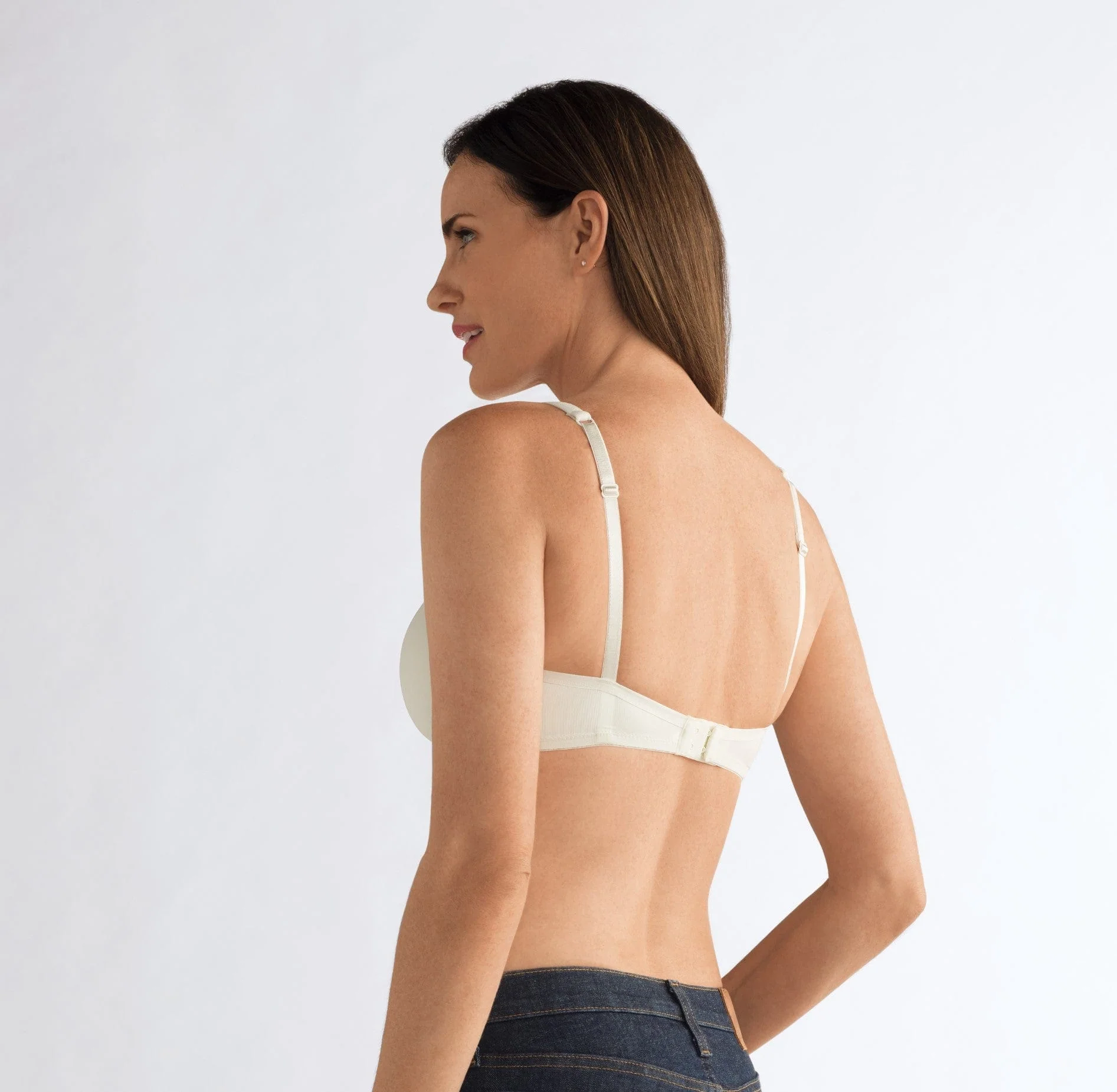 Prothese Bh Voorgevormd Zonder Beugel Lara SB Off white - Image 2
