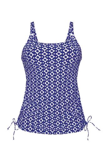Blue Eyes Prothese Tankini Top 6585-1 Ocean Blue - Image 4