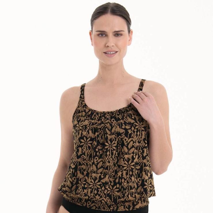 Secret Jungle Prothese Tankini Top 6592-1 733 Safari - Image 2