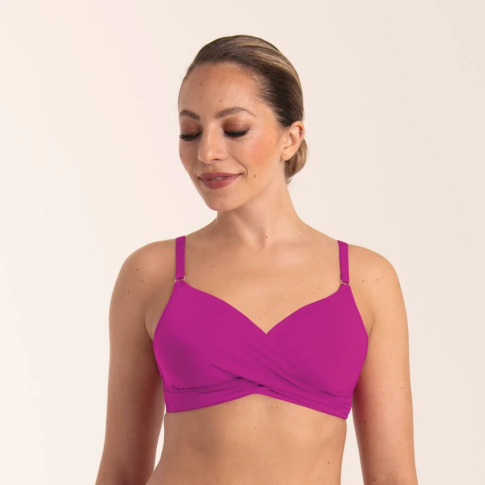 Shiny Prothese Bikini Top 6559-1 Passion Pink
