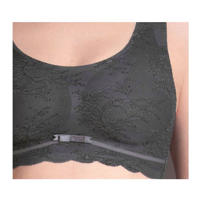 Essentials Bralette Bh zonder Beugel 5400 Antraciet - Image 2