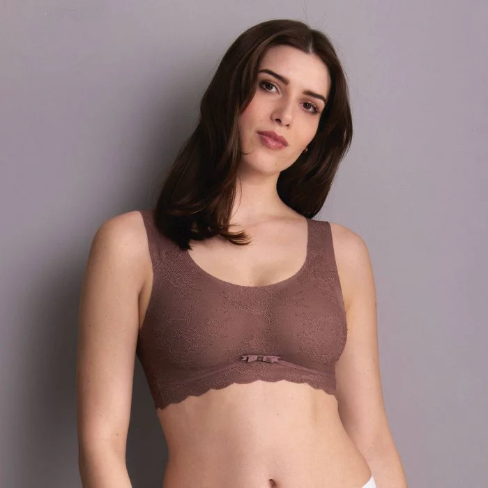 Essentials Bralette Bh zonder Beugel 5400 Berry