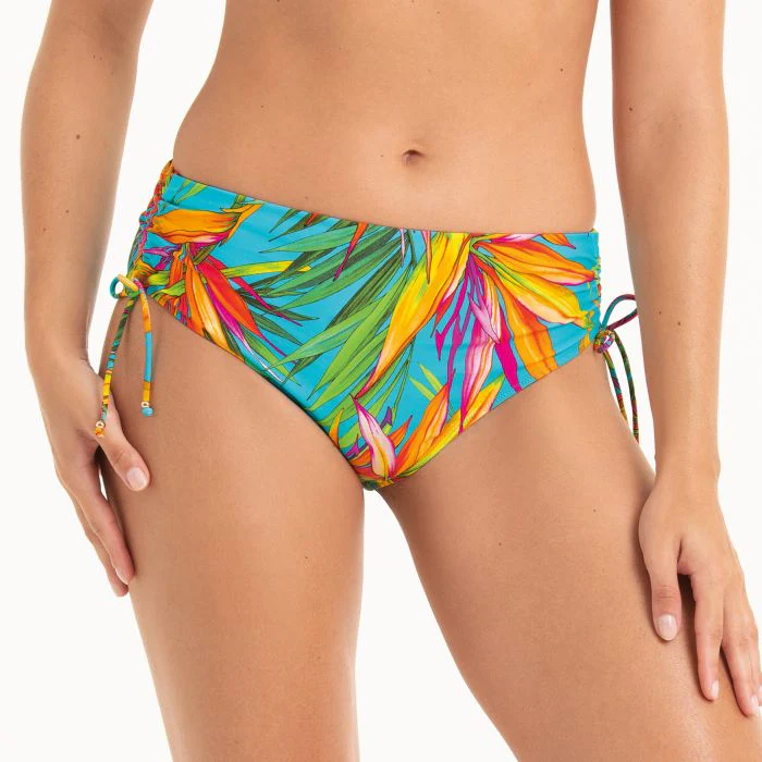 Candy Tropics Bikini Slip 8402-0 Turquoise - Image 2