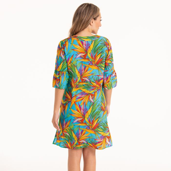 Candy Tropics Tuniek 8622 Turquoise - Image 2
