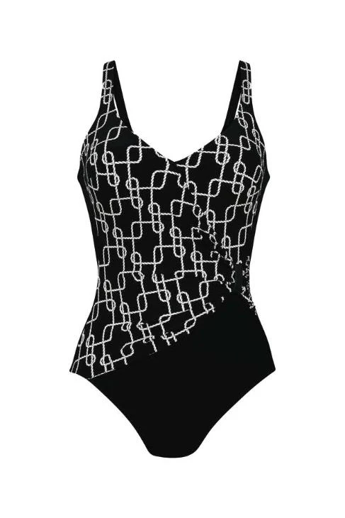 Elegance Charm Badpak 7339 Zwart/Wit - Image 4