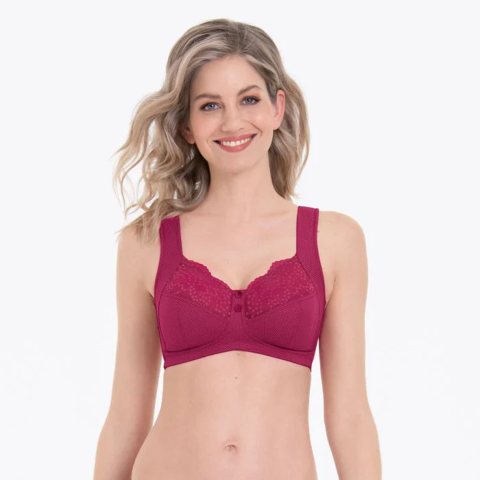 Orely Comfort Bh zonder Beugel 5882 Cherry Red