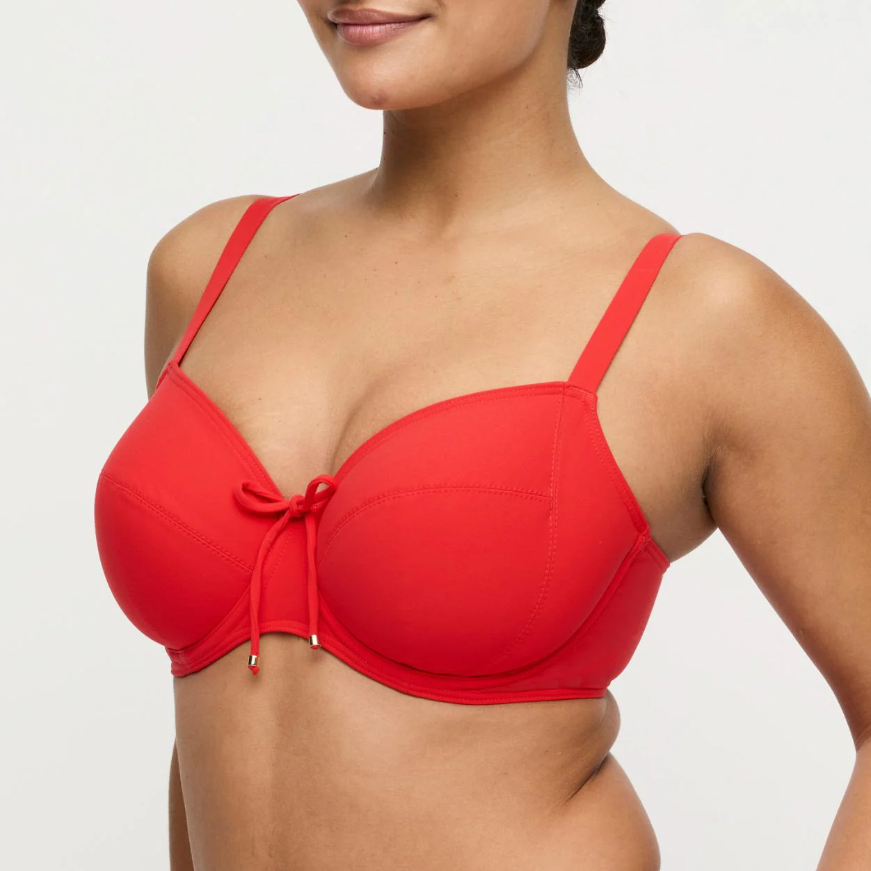 Aswan Bikini Top met Beugel 4012410 Fiesta Rood - Image 2