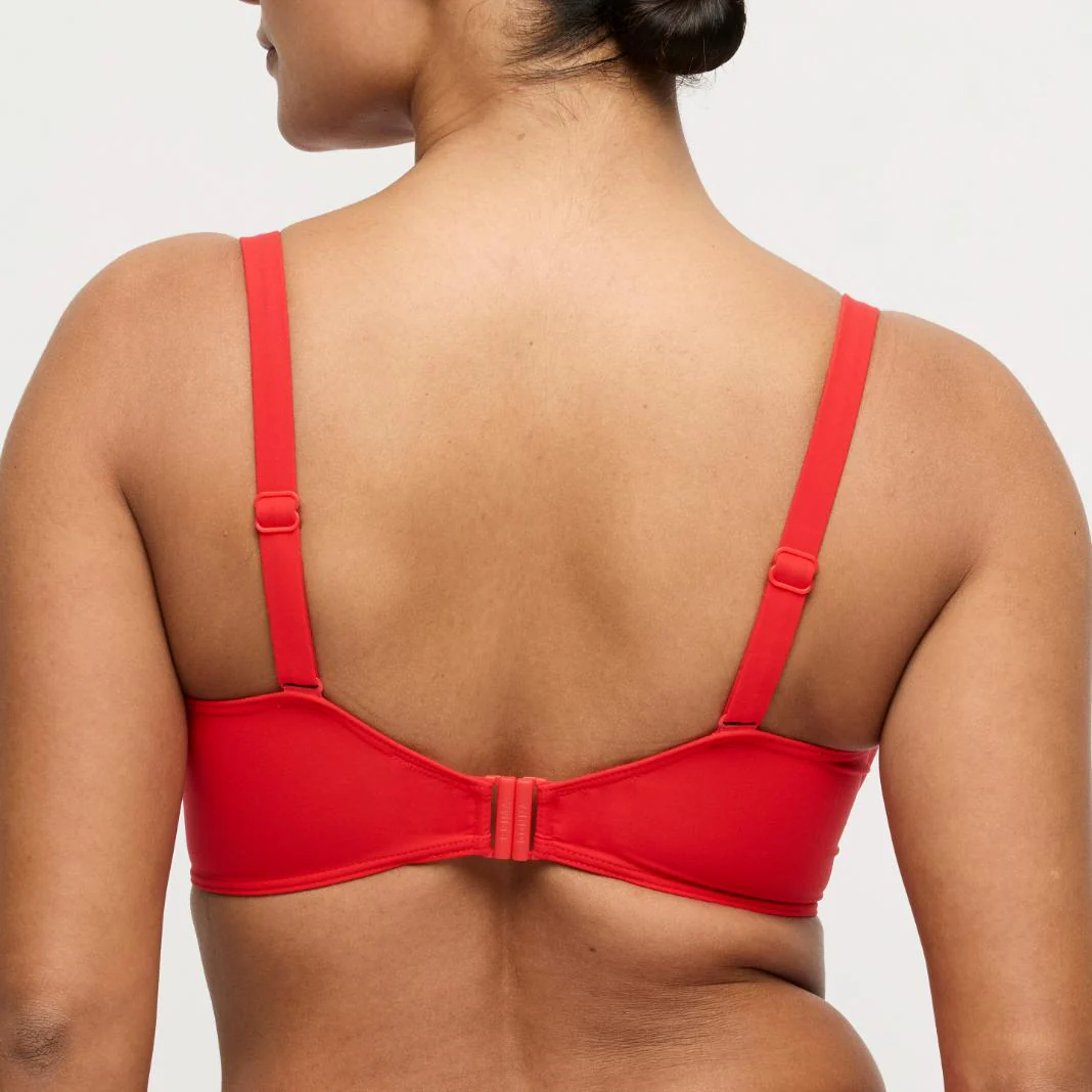 Aswan Bikini Top met Beugel 4012410 Fiesta Rood - Image 3