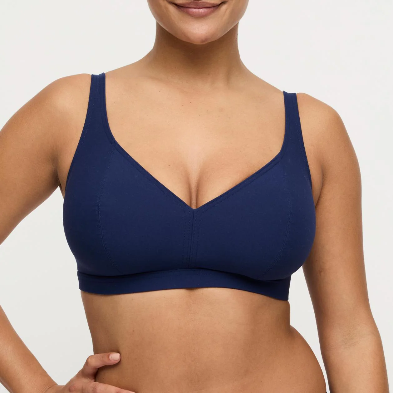 Aswan Triangel Bikini Top zonder Beugel 4012415 Water Blue