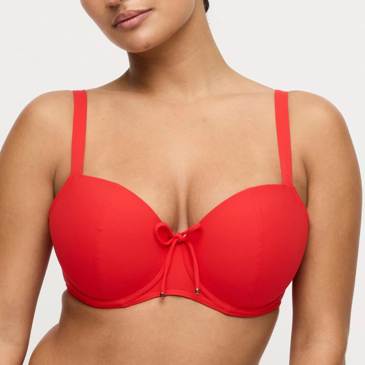 Aswan Voorgevormde Balconette Bikini 4012416 Fiesta Rood