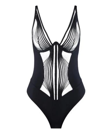 Sumptuous Waves Body 3C86 Zwart - Image 4