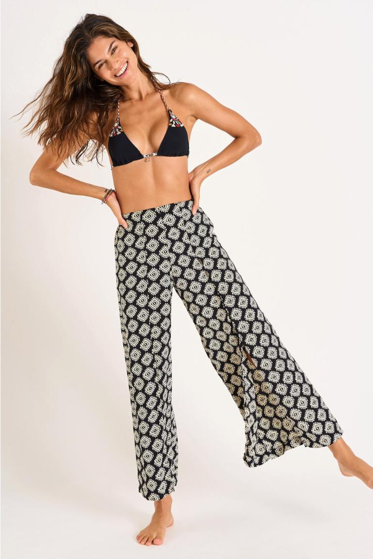 Brazilian Sarong Pantalon Stefa Zwart