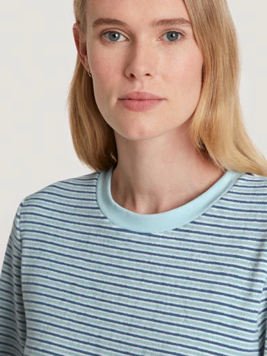 Badstof Pyjama 41693 Light Aqu - Image 4