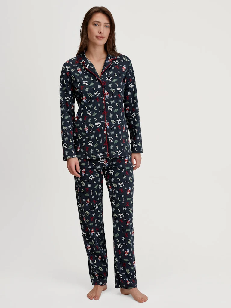 Holiday Pyjama 41695 Saphir Blue