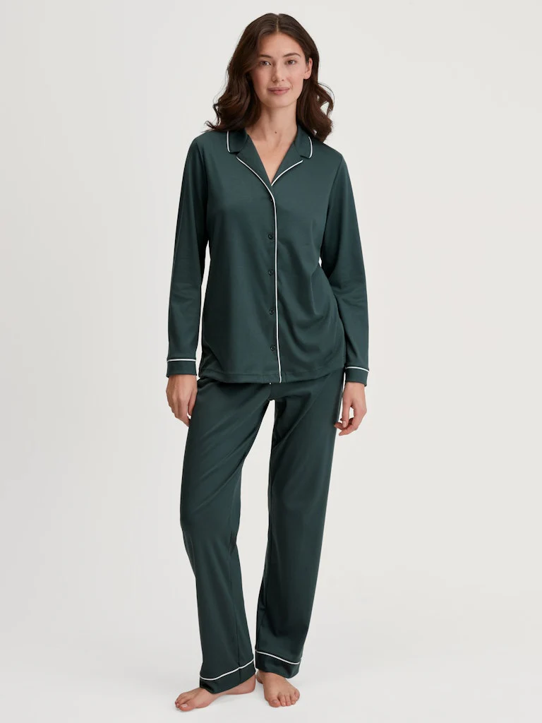 Night Lovers Pyjama 43629 Deep Emerald