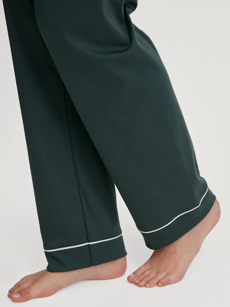 Night Lovers Pyjama 43629 Deep Emerald - Image 4