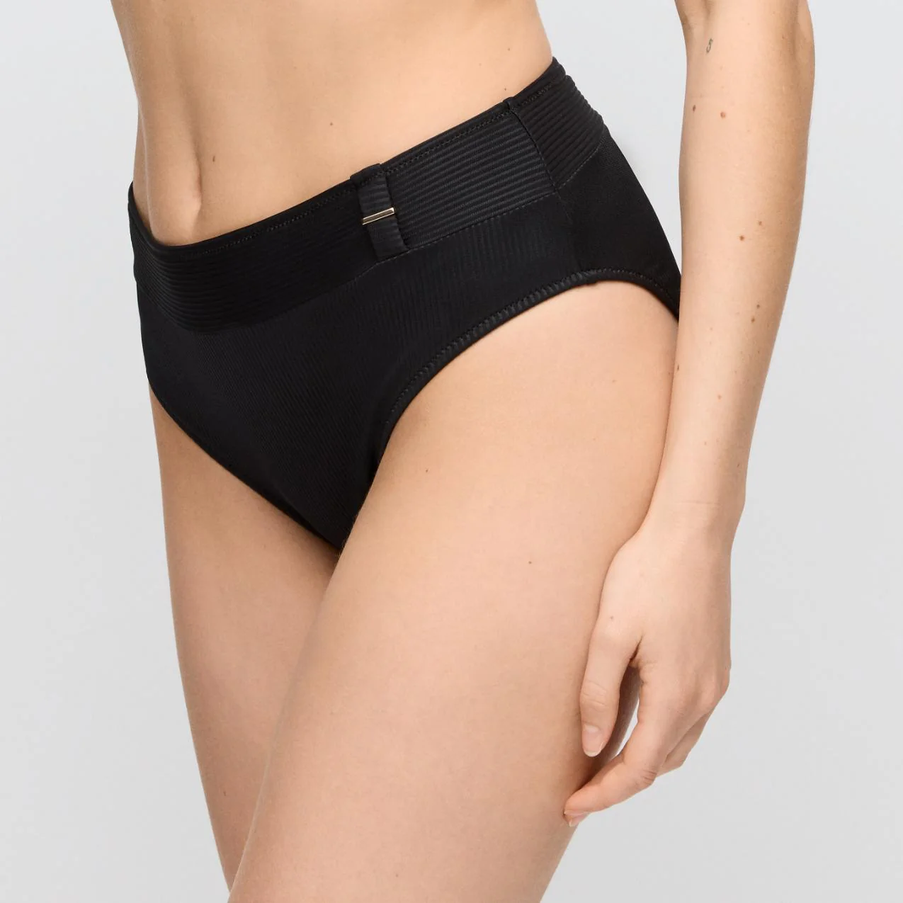 Cassie Bikini Taille Slip 1008351 Zwart