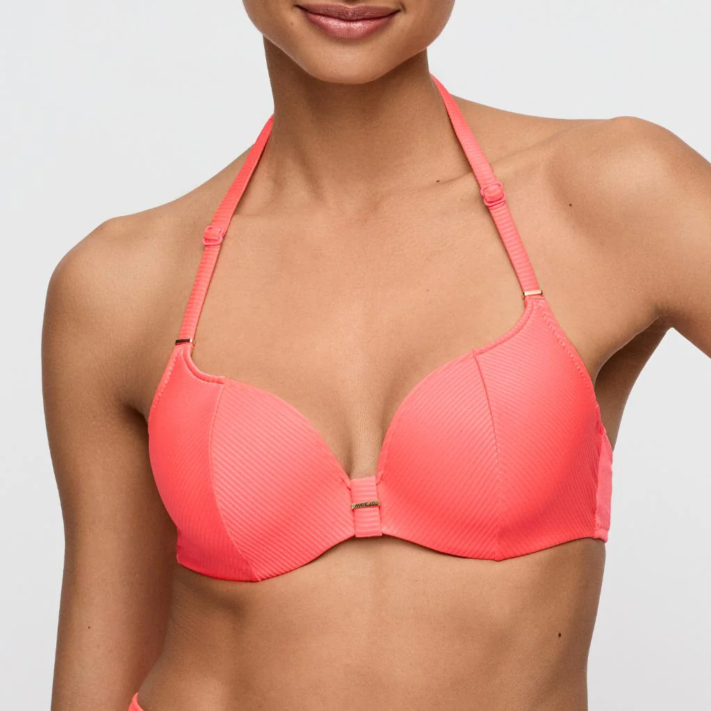 Cassie Voorgevormde Bikini Hartvorm Top 1008316 Neon Fiesta - Image 2