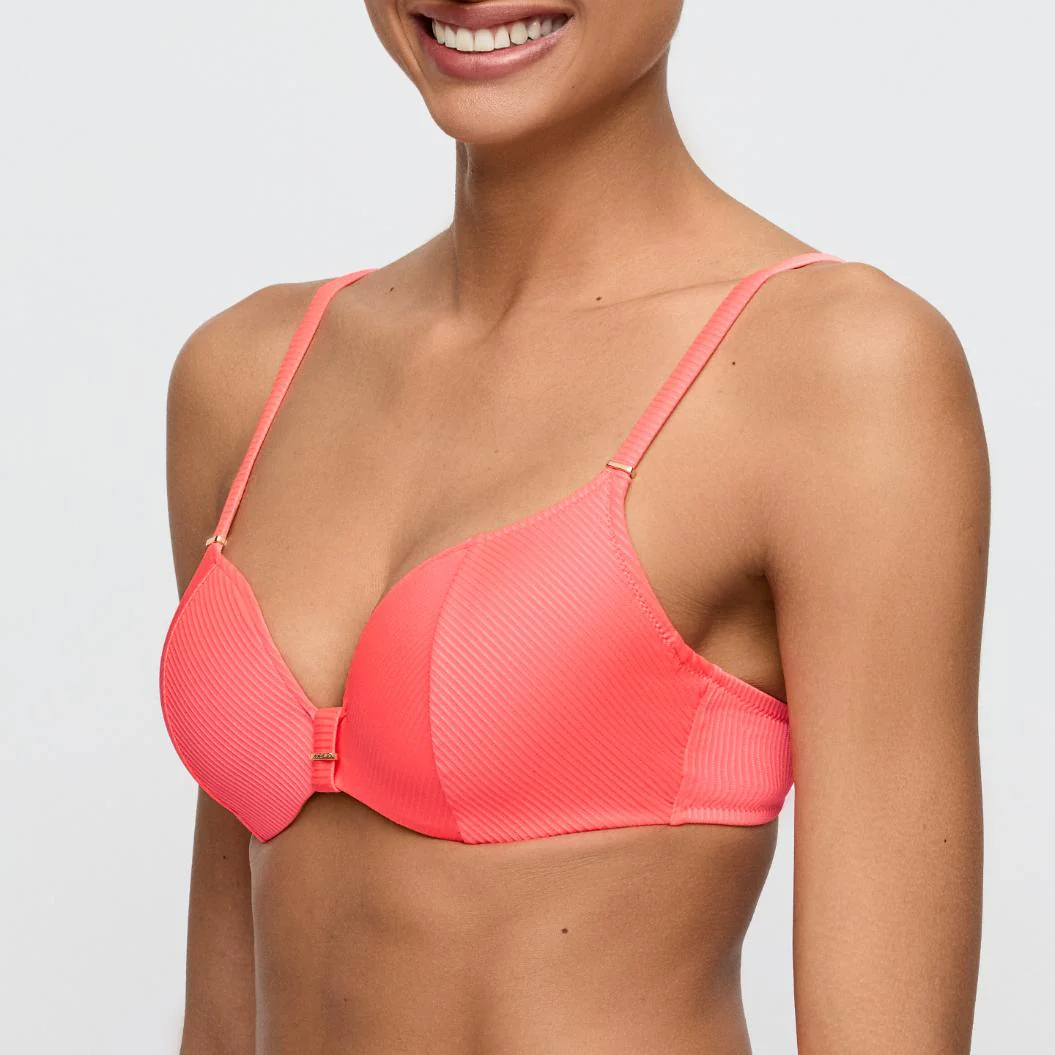Cassie Voorgevormde Bikini Hartvorm Top 1008316 Neon Fiesta - Image 3