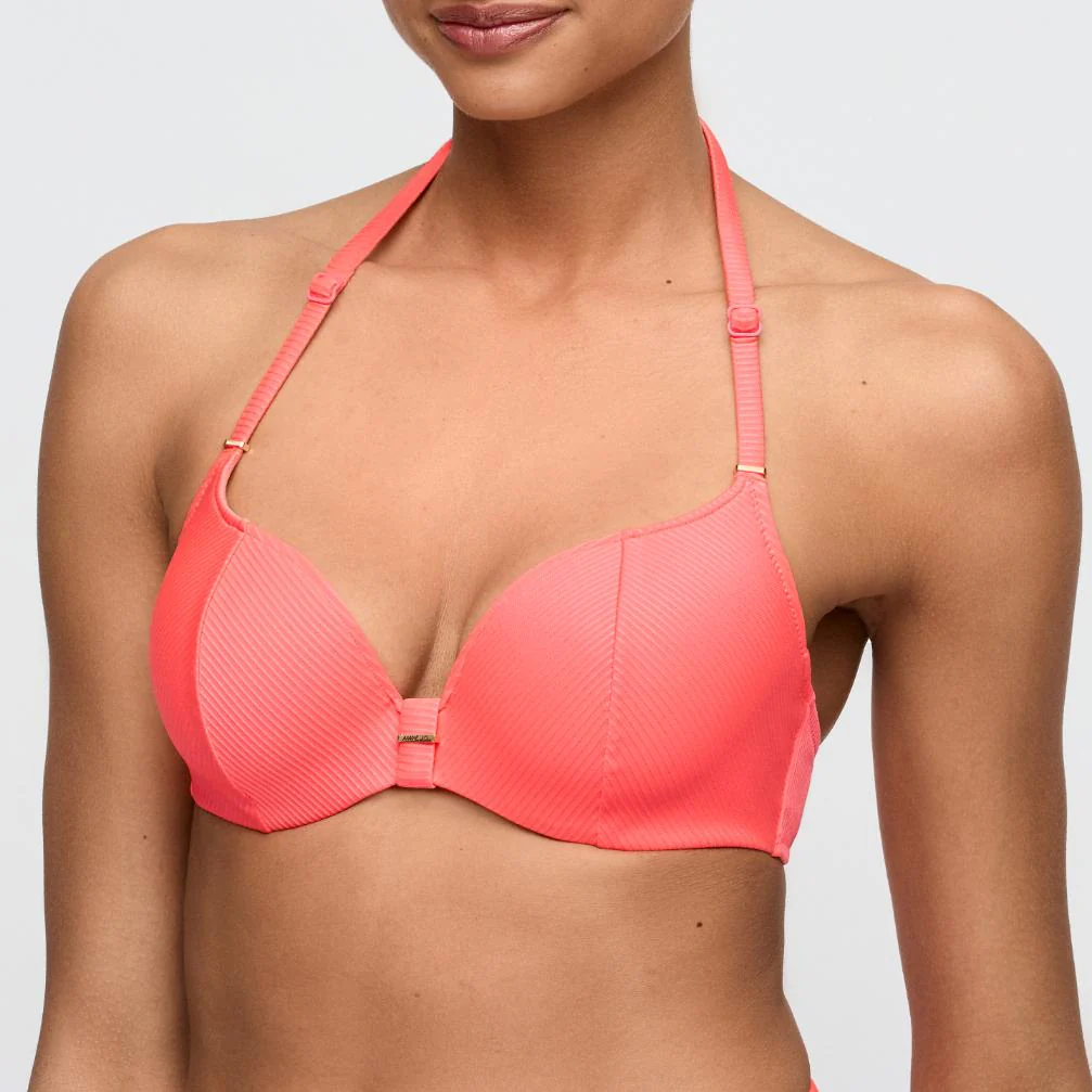 Cassie Voorgevormde Bikini Hartvorm Top 1008316 Neon Fiesta - Image 4