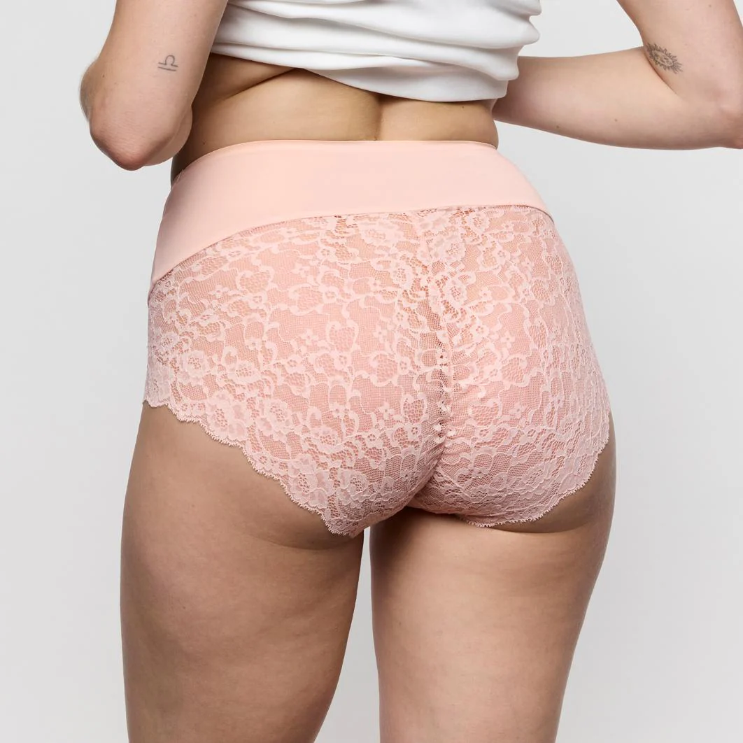 Color Studio Lace Taille Slip 0521631 Glossy Pink - Image 3