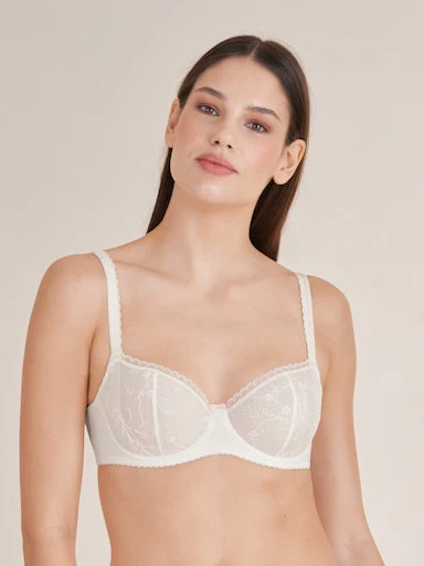 Mille Fleurs Balconette Bh 0804840 710 Cream