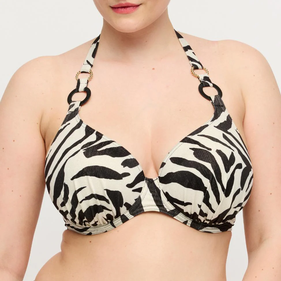 Dalice Plunge Bikini Top Halve Mousse Cup 4014119 Sauvage Shine - Image 2