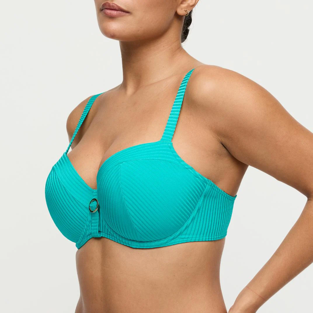Delray Voorgevormde Balconette Bikini Top 4013616 Sea Turtle - Image 3