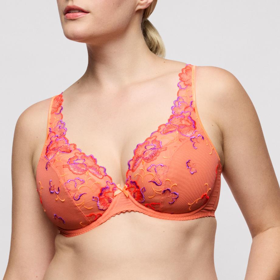 Devdaha Padded Plunge Bh 0163442 Sunset Blush