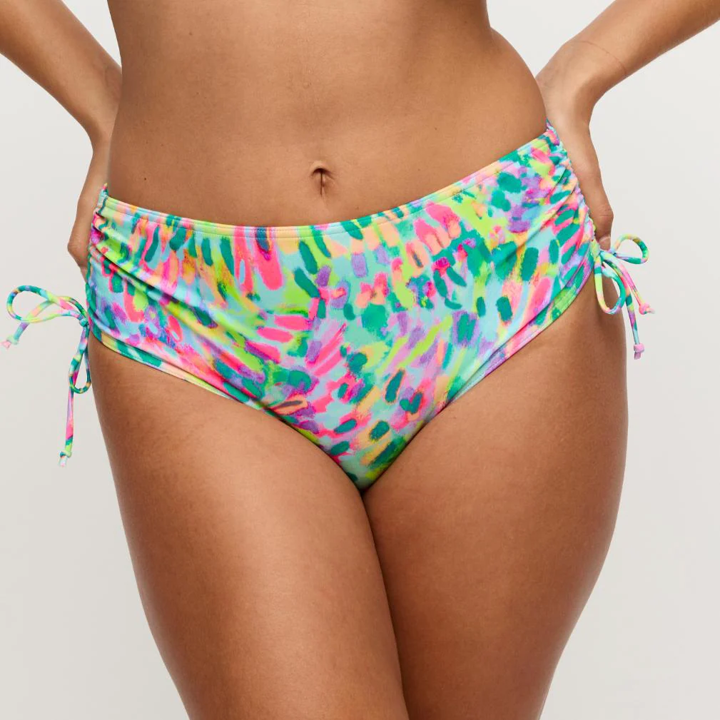Douala Bikini Taille Slip Met Koordjes 4014052 Impressionist Summer - Image 2
