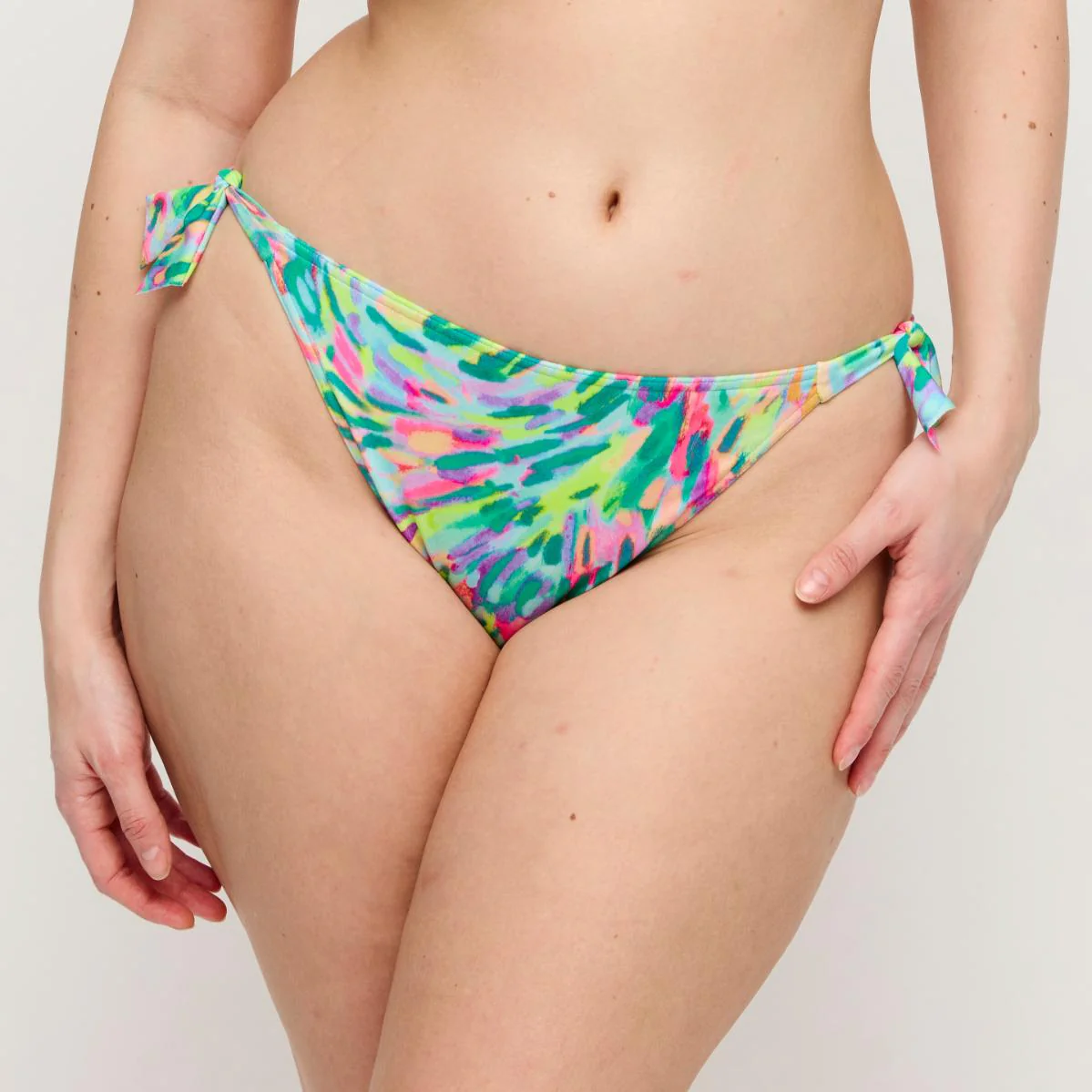 Douala Brazilian Bikini Slip 4014057 Impressionist Summer - Image 2