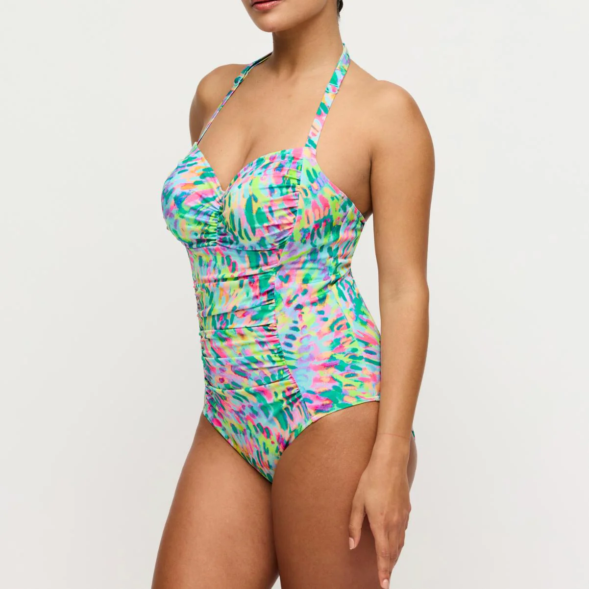 Douala Corrigerend Beugel Badpak 4014030 Impressionist Summer - Image 4