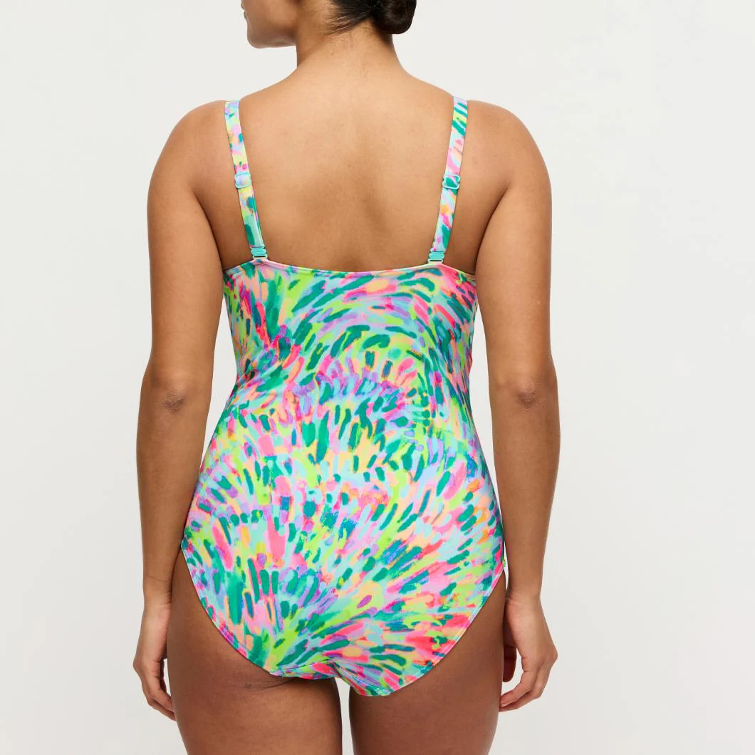 Douala Corrigerend Beugel Badpak 4014030 Impressionist Summer - Image 6