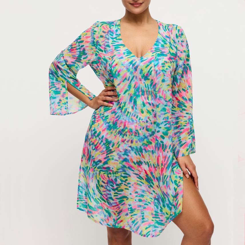 Doula Badmode Caftan 4014084 Impressionist Summer