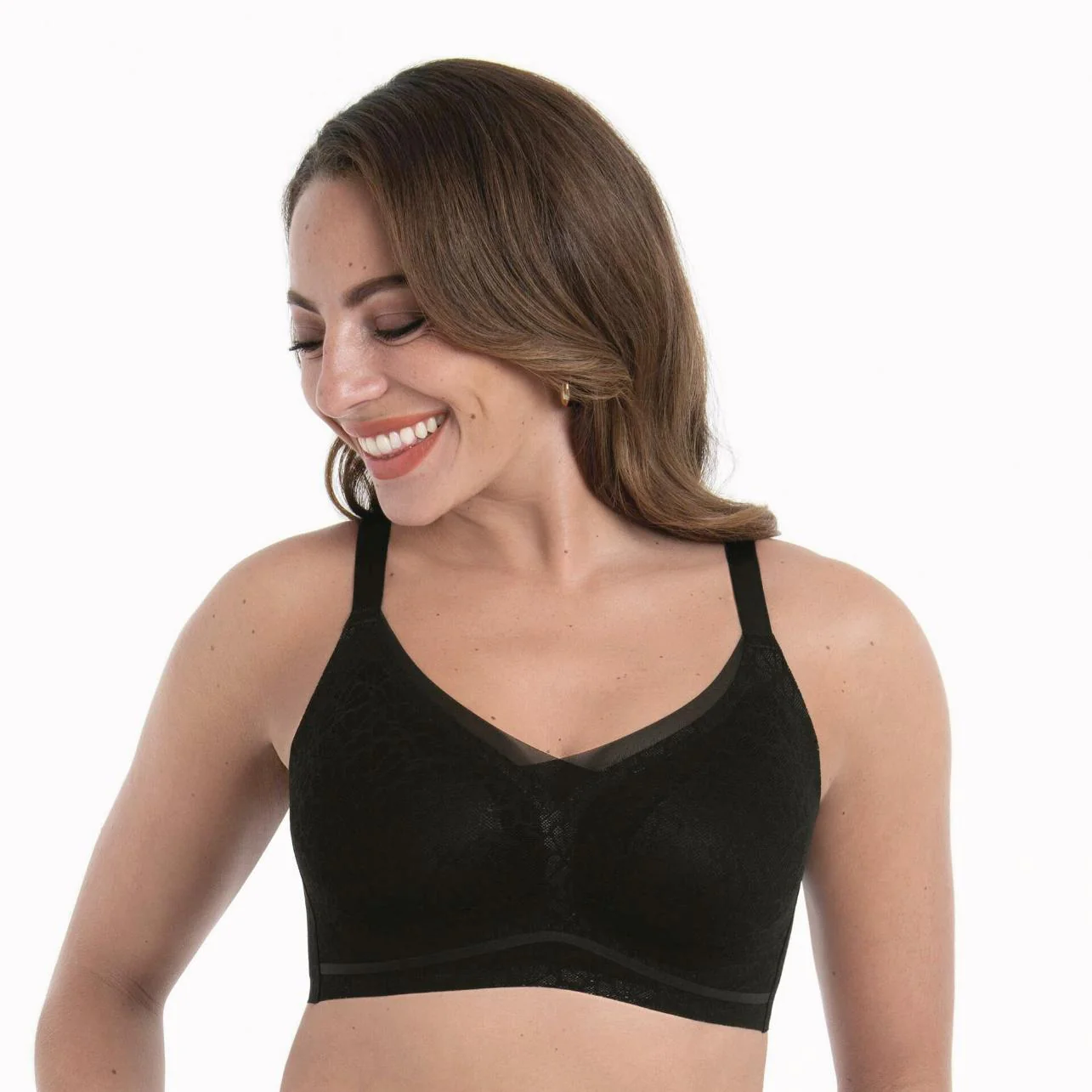 Essential Bralette Bh zonder Beugel 5433 001 Zwart