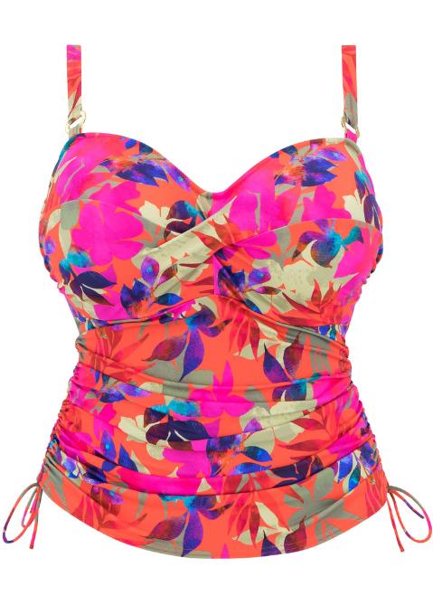 Playa del Carmen Tankini Top 504354 Multi Color - Image 4