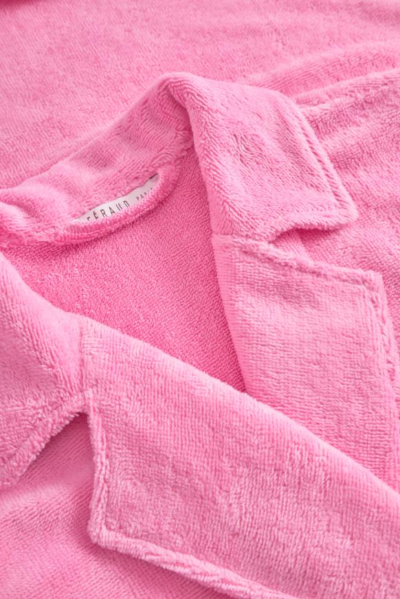Logoprint Badjas 3887103 PINK - Image 4