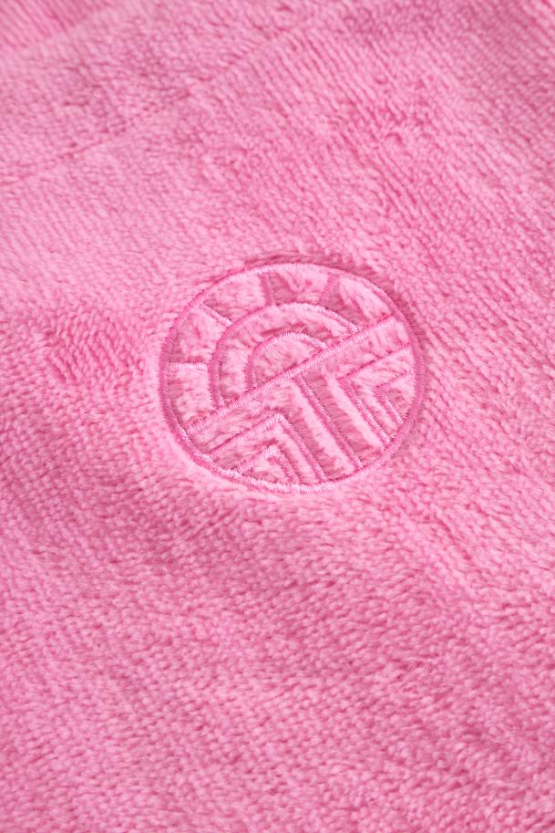 Logoprint Badjas 3887103 PINK - Image 5