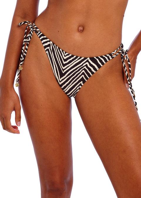 Fiji Falls Bikini Slip AS206875 zwart/wit