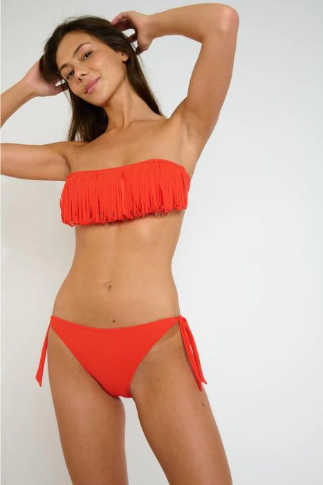 Fringes Bikini Top Westo Orange