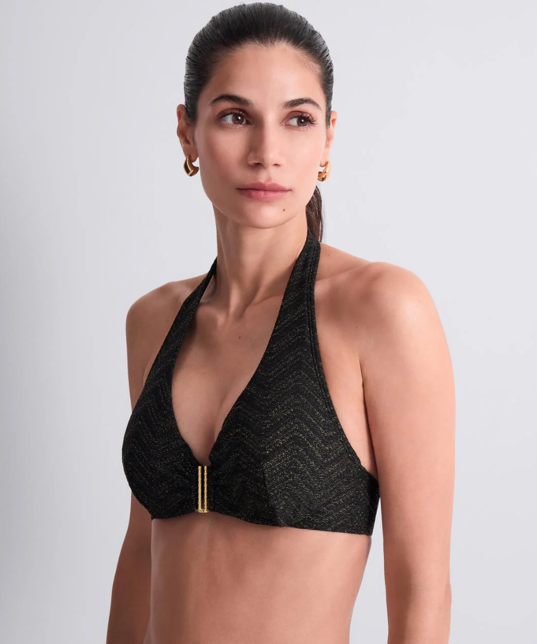 Golden Horizon Bikini Top 6S12 Zwart