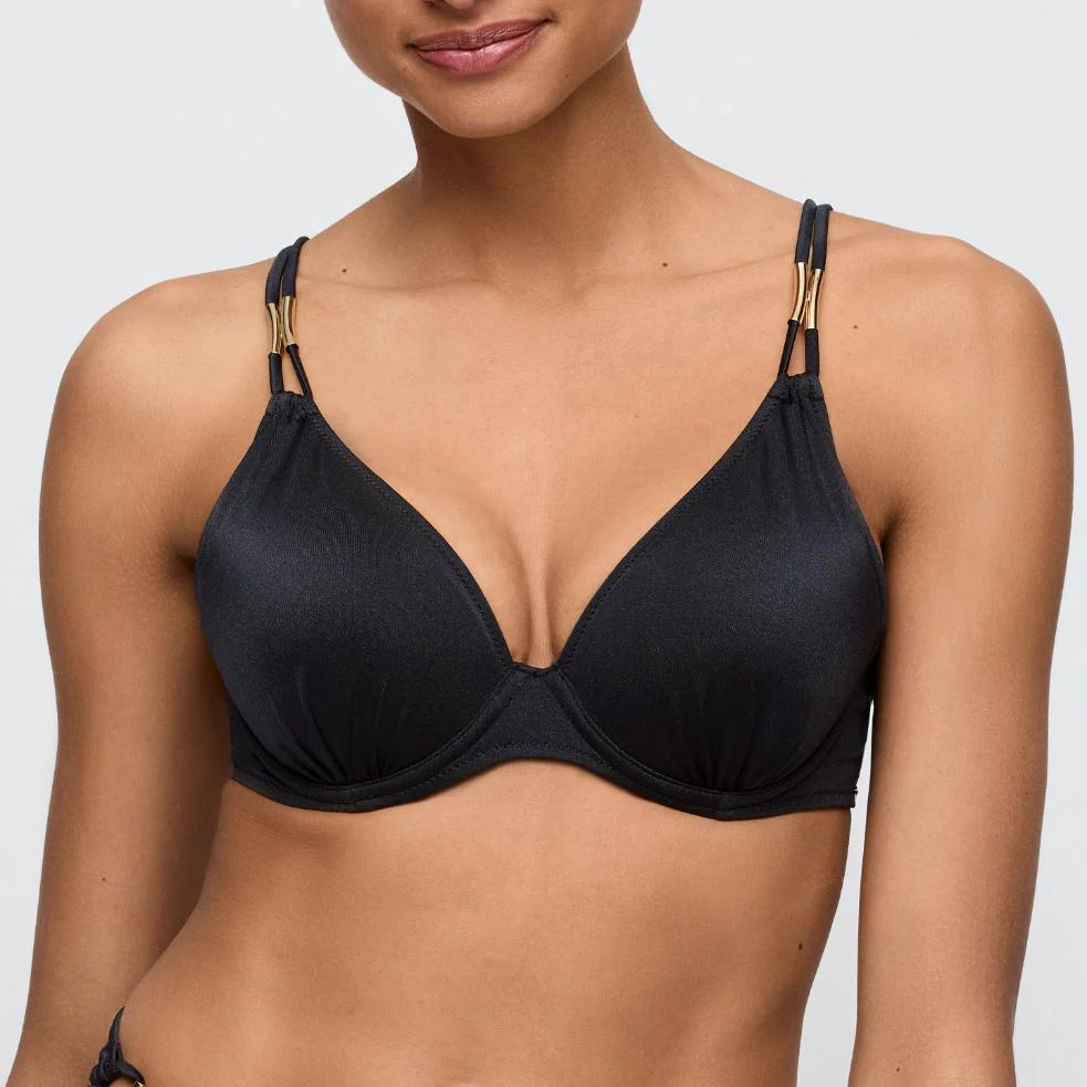 Hello Sunset Push up Bikini Top 1008817 Zwart
