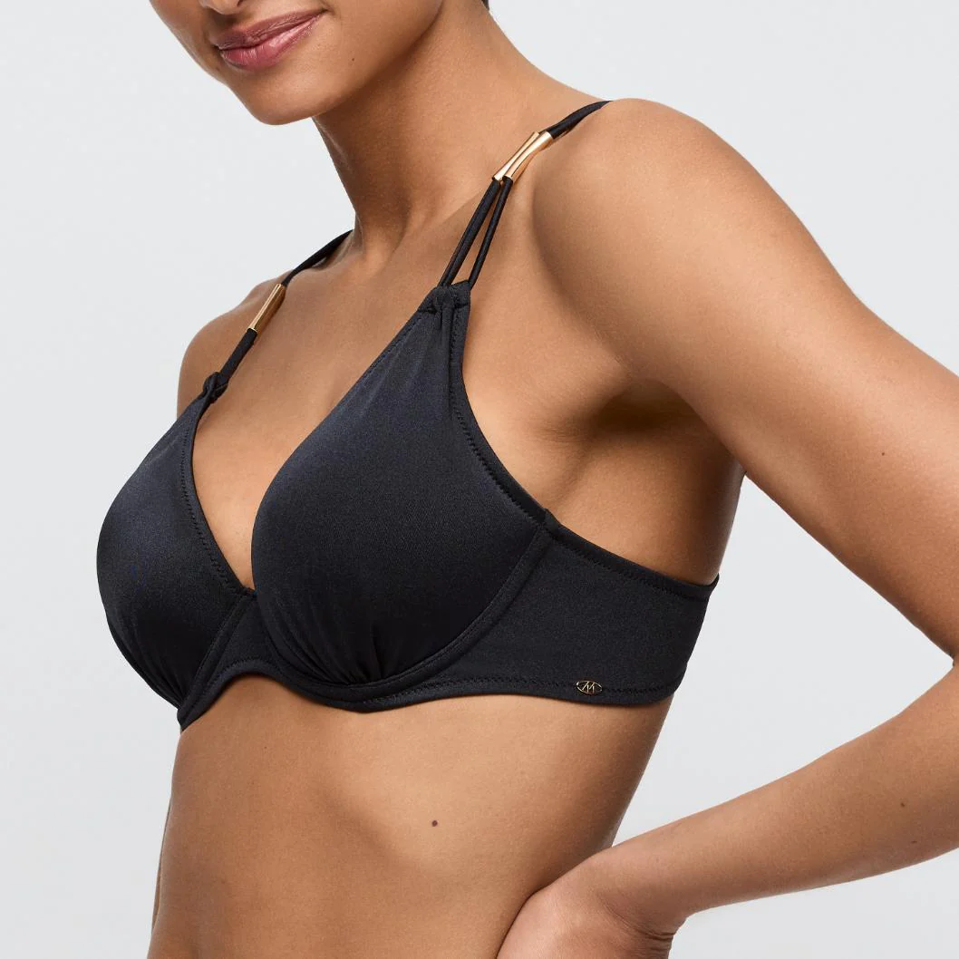 Hello Sunset Push up Bikini Top 1008817 Zwart - Image 2