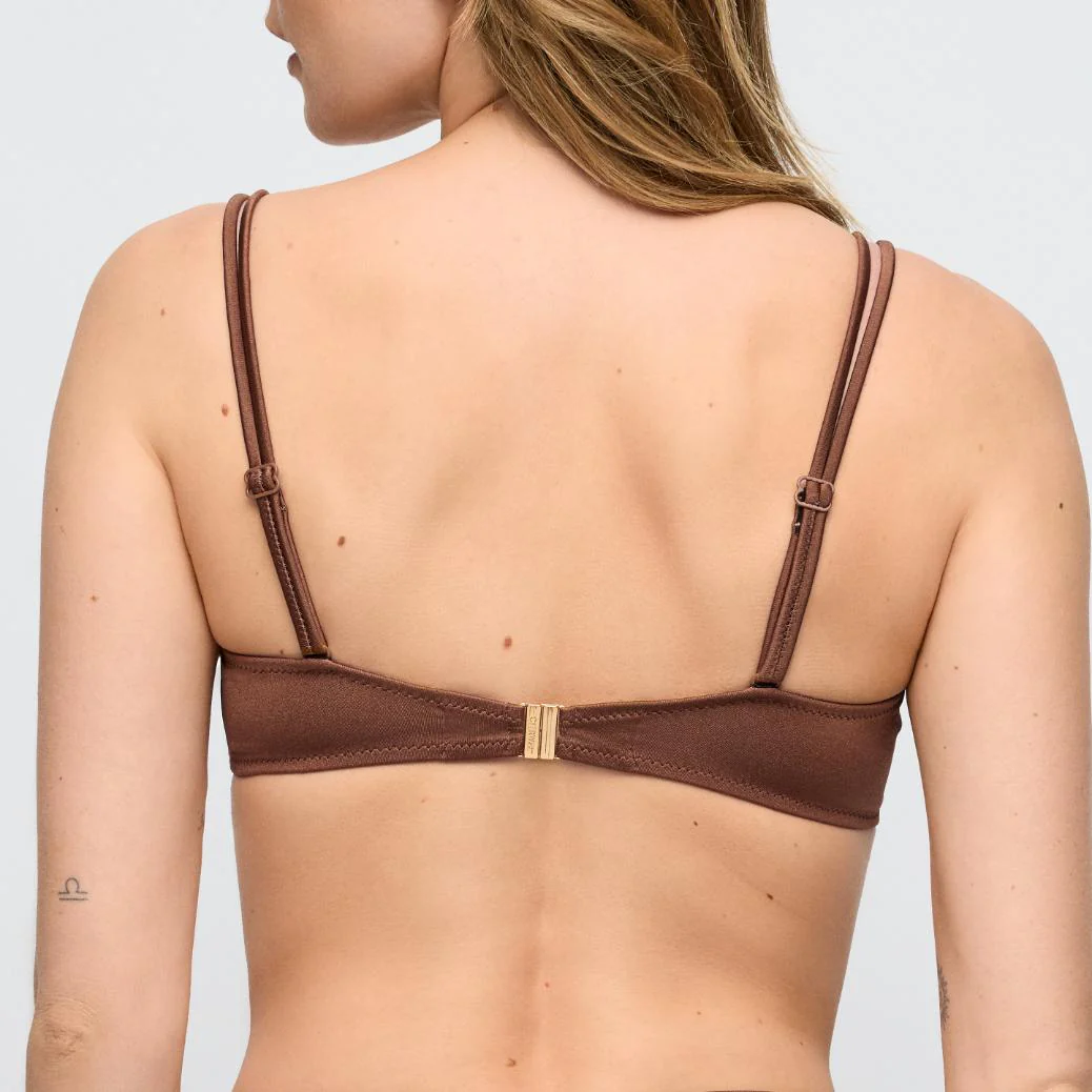 Hello Sunset Speciale Bikini Top 1008815 Sepia - Image 3