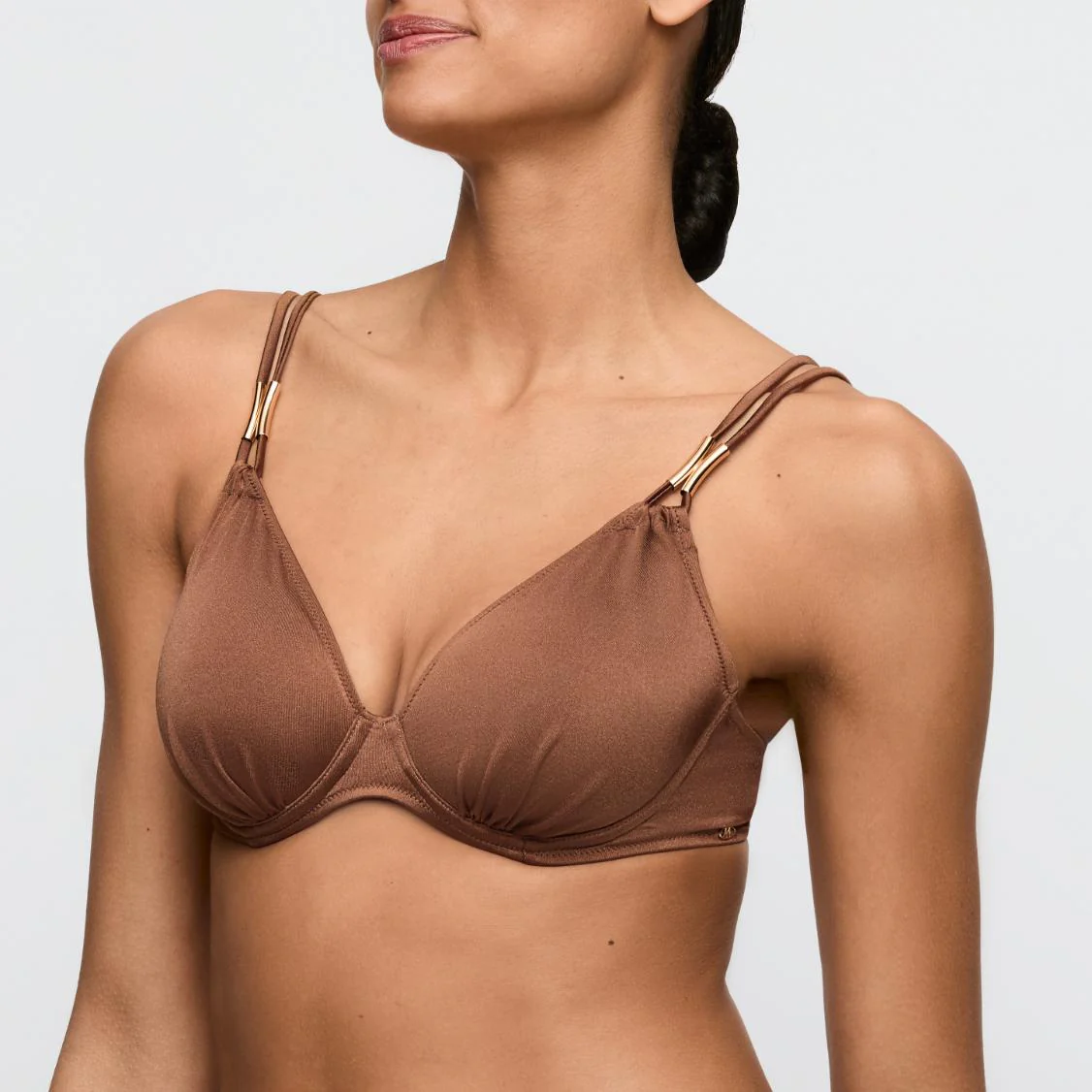 Hello Sunset Voorgevormde Bikini Top Hartvorm 1008816 Sepia - Image 2
